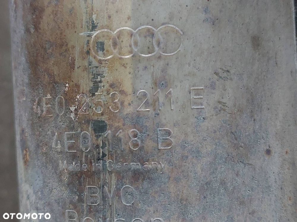 TŁUMIK POCZĄTKOWY KATALIZATOR PUSTY AUDI A8 D3 4.2 4E0253211E 4E0131701BD - 7