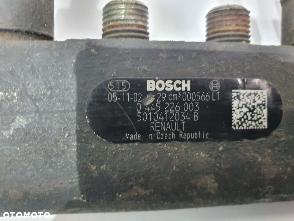 LISTWA WTRYSKOWA PALIWOWA RENAULT 420 DCI - 2