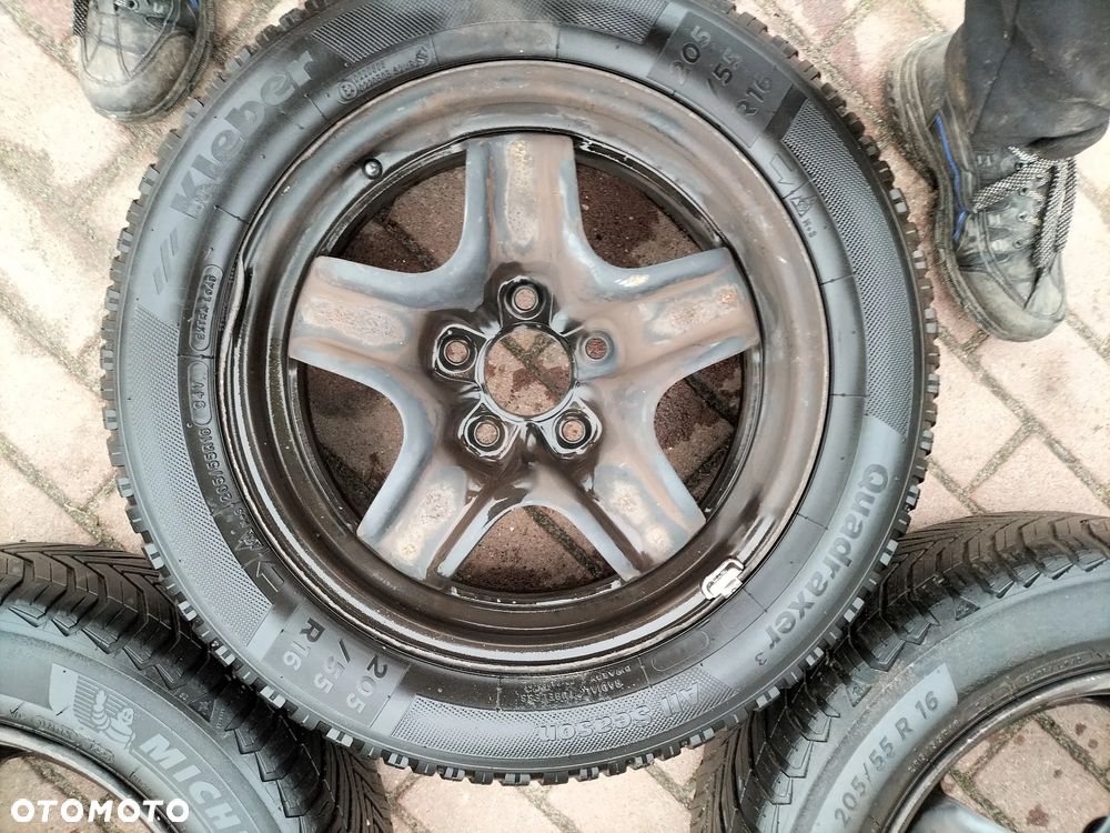 KOŁA FELGI STRUKTURALNA OPONY ZIMOWE RENAULT MEGANE IV   205/55/16 - 7