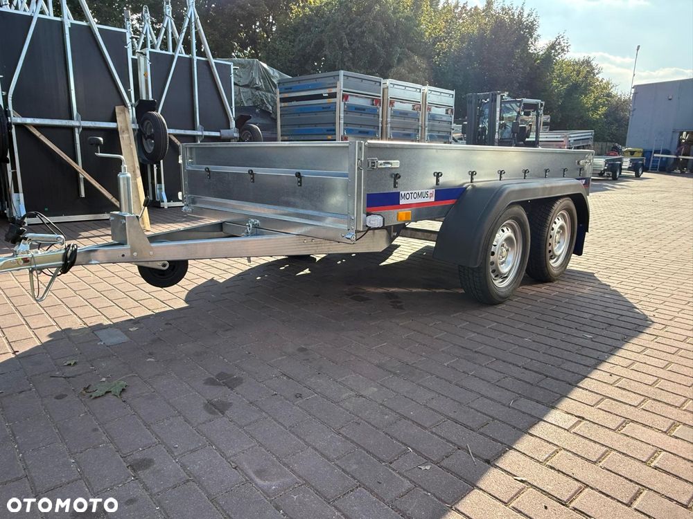 Niewiadów Przyczepa Niewiadów N426T 260x138x35cm 2 osie 750kg burty boczne 2mm Wrocław/Borowa MOTOMUS dostawa pod dom - 7