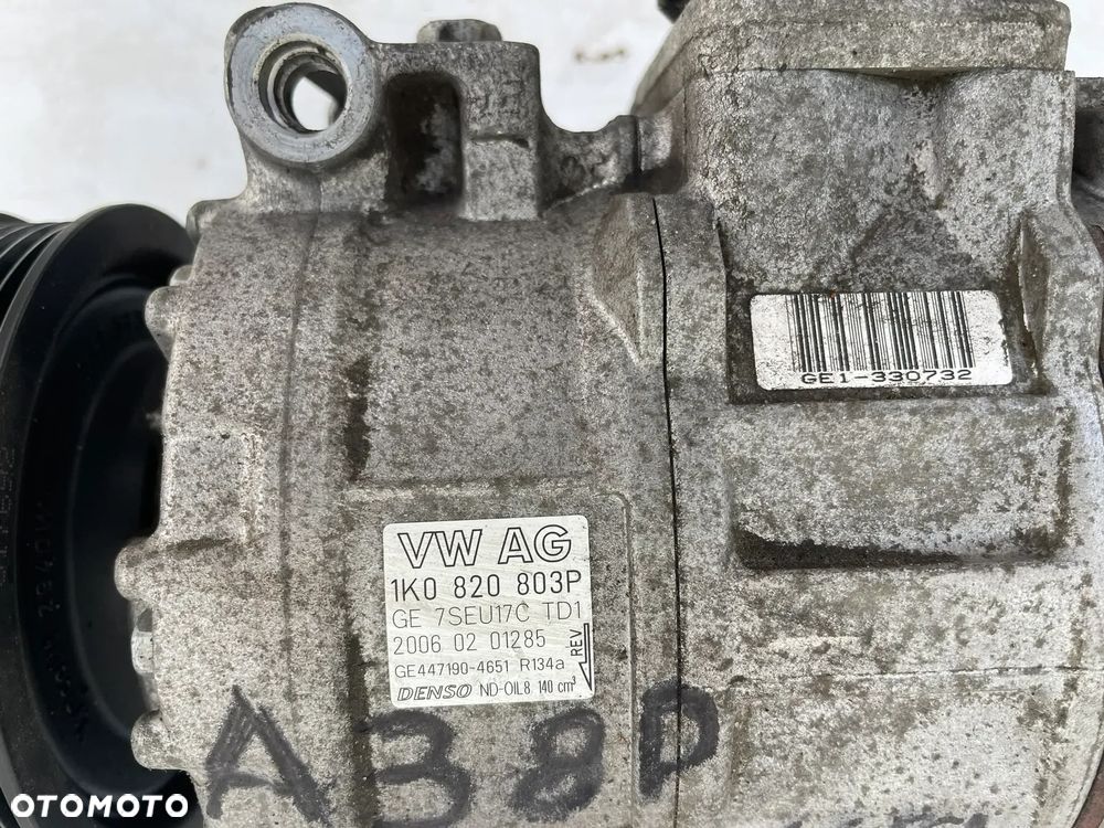 KOMPRESOR SPRĘŻARKA KLIMATYZACJI 1K0820803P VW GOLF V AUDI A3 8P TOURAN I - 2