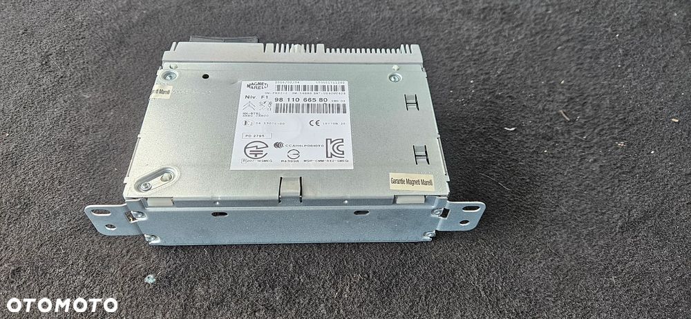 Radio fabryczne 9811066580 Peugeot 208 2008 - 1