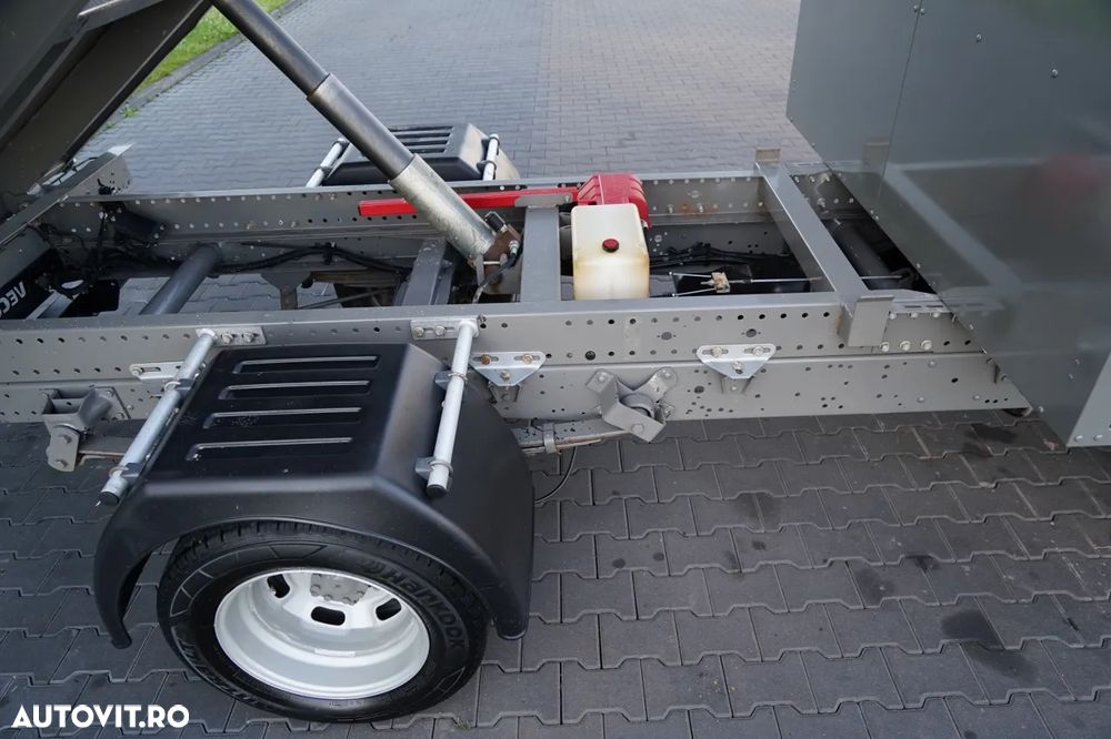 Iveco DAILY 35-130 / BASCULATOR SPATE / DUBLU / MANUAL / PIELE / EURO 6 - 8