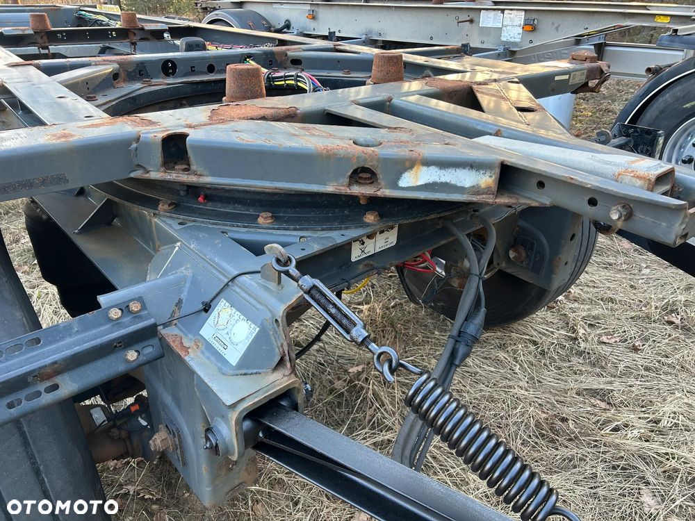 Krone BDF PRZYCZEPA / PODKONTENEROWA / POD KONTENER / OPONY 385/65 R 22.5 / DOSTĘPNE 3 SZTUKI DO WYBORU / TRANSPORT DO 100 KM GRATIS !! - 8