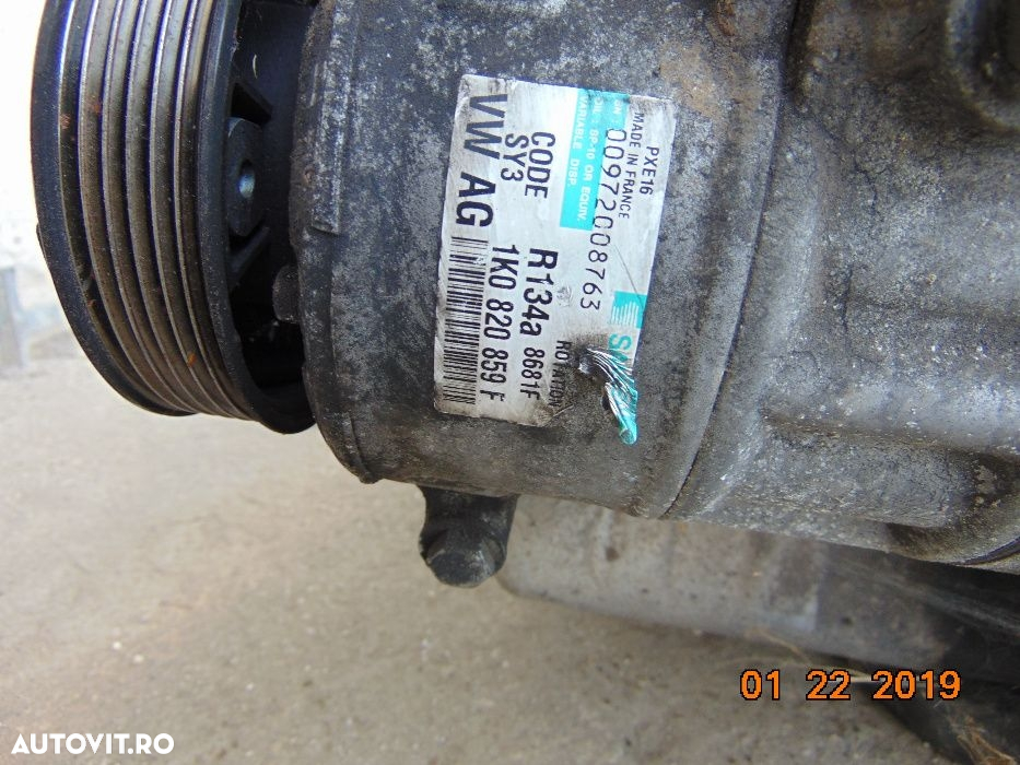 Compresor clima VW Golf 5 1.9 Touran Passat B6 Seat Leon Altea Octavia - 4