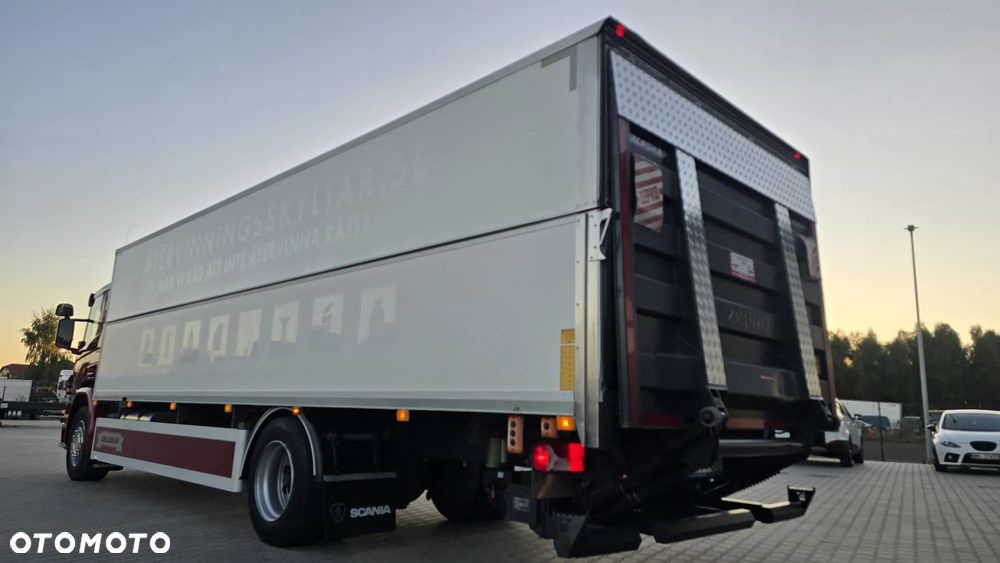 Scania P280 Euro 6 4x2 kurierka regulowany kontener 18 palet super stan niski przebieg! godna uwagi! - 35