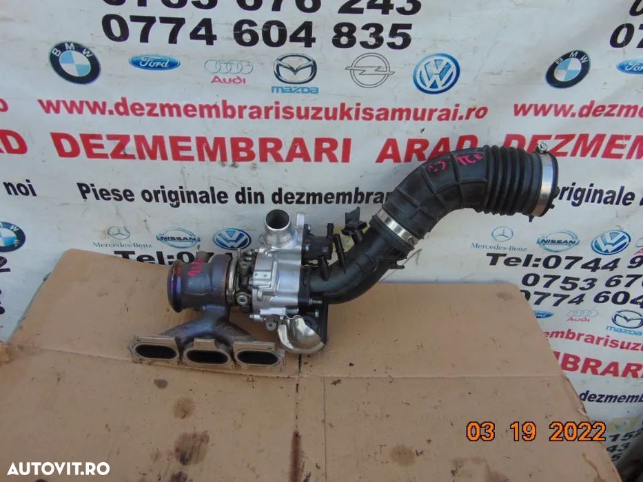 Turbina Dacia 1.3tce 7000km ca noua Duster Dokker Renault Captur Kadja - 1