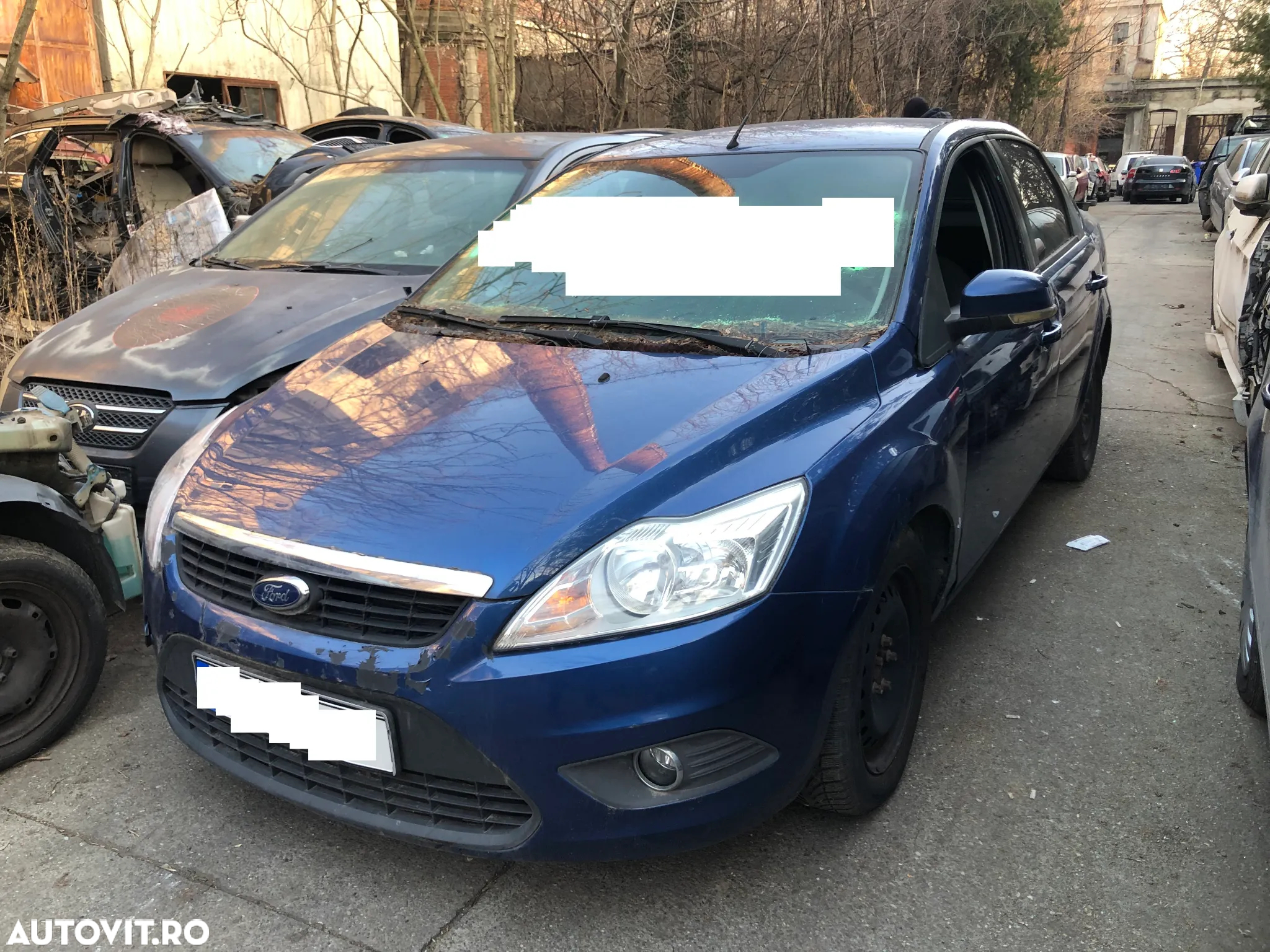 Dezmembrez Ford Focus 2 facelift 2008 sedan albastru TDCI - 3