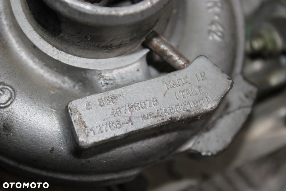 Turbosprężarka fiat stilo 1,9 jtd 46786070 - 2