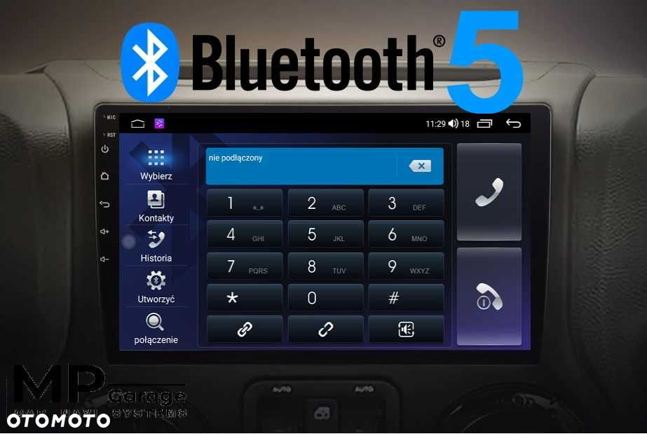 Nawigacja JEEP WRANGLER JK Android11  CarPlay/AndroidAuto Qled 4G - 6