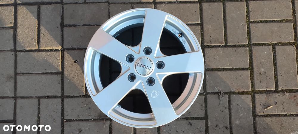 FELGI ALUMINIOWE 5x112 6Jx15 CALI ET47 fi 57,1 VW AUDI SEAT SKODA DEZENT KOMPLET 4 SZTUKI - 4