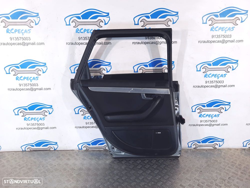 PORTA PORTAS TRASEIRA TRÁS ESQUERDA AUDI A4 B7 SLINE AVANT CARRINHA 8E0833051J 8E0833051 FECHO ELEVADOR MOTOR PUXADOR VIDRO - 6