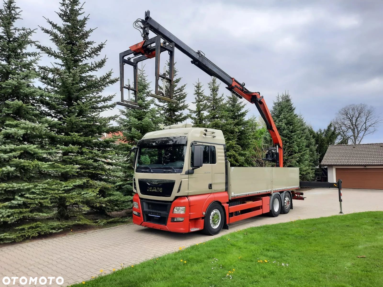 MAN TGX 26.480 z HDS Palfinger PK 18001L / 3-oś skrętna - 1