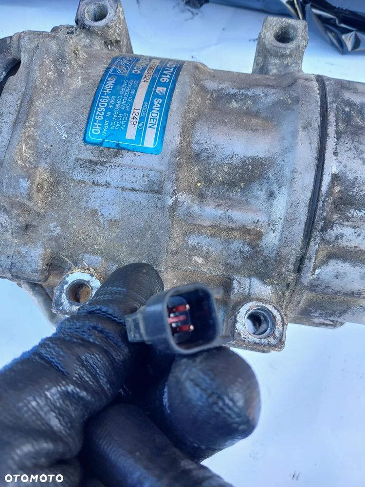 Kompresor pompa sprężarka klimatyzacji Volvo Ford Citroen 1.6 1.8 2.0 HDI TDCI 3M5H-19D629-HD   SD7V16 - 3