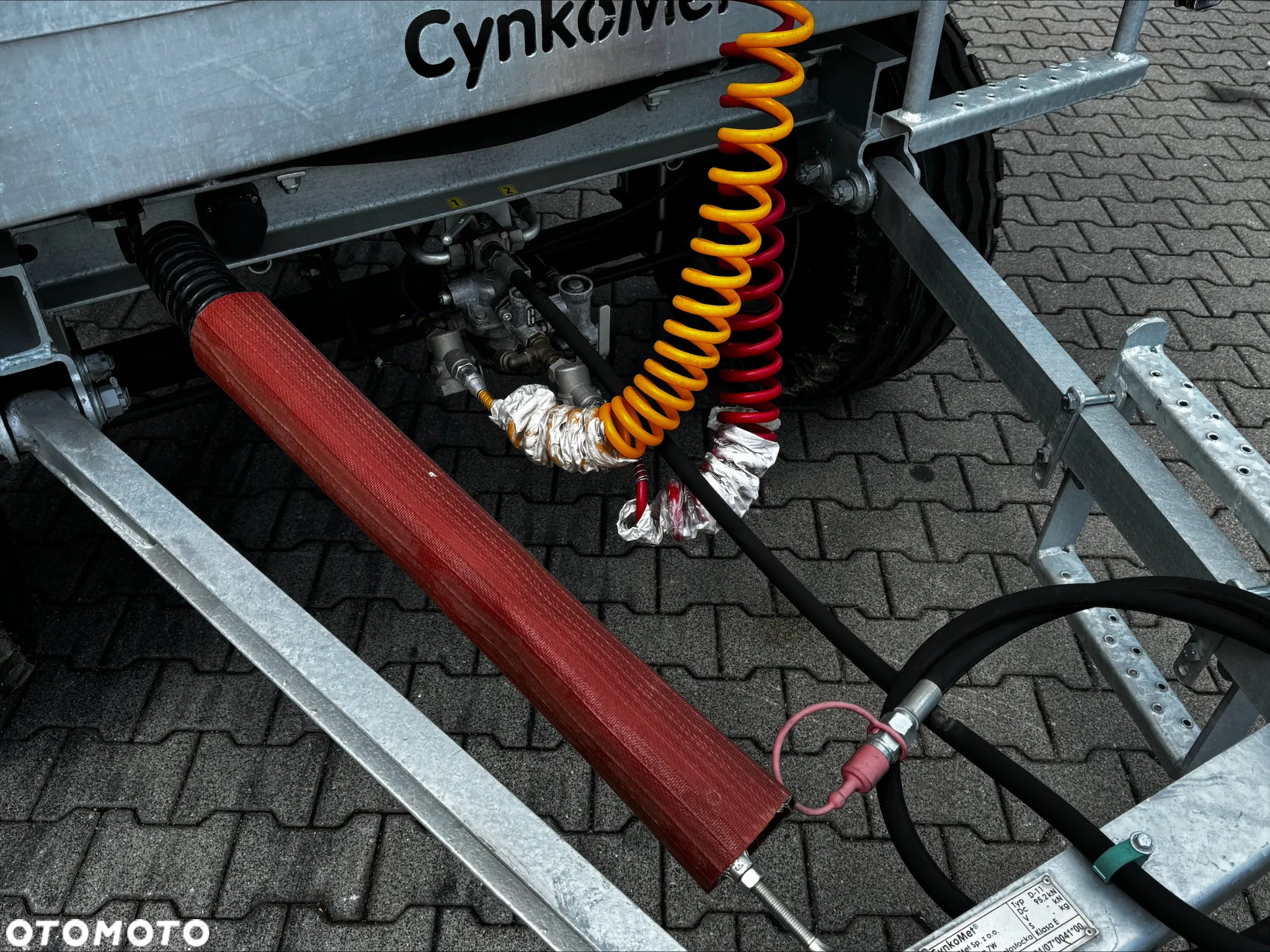 Cynkomet Przyczepa burtowa Cynkomet T-169/2 10 ton - 9