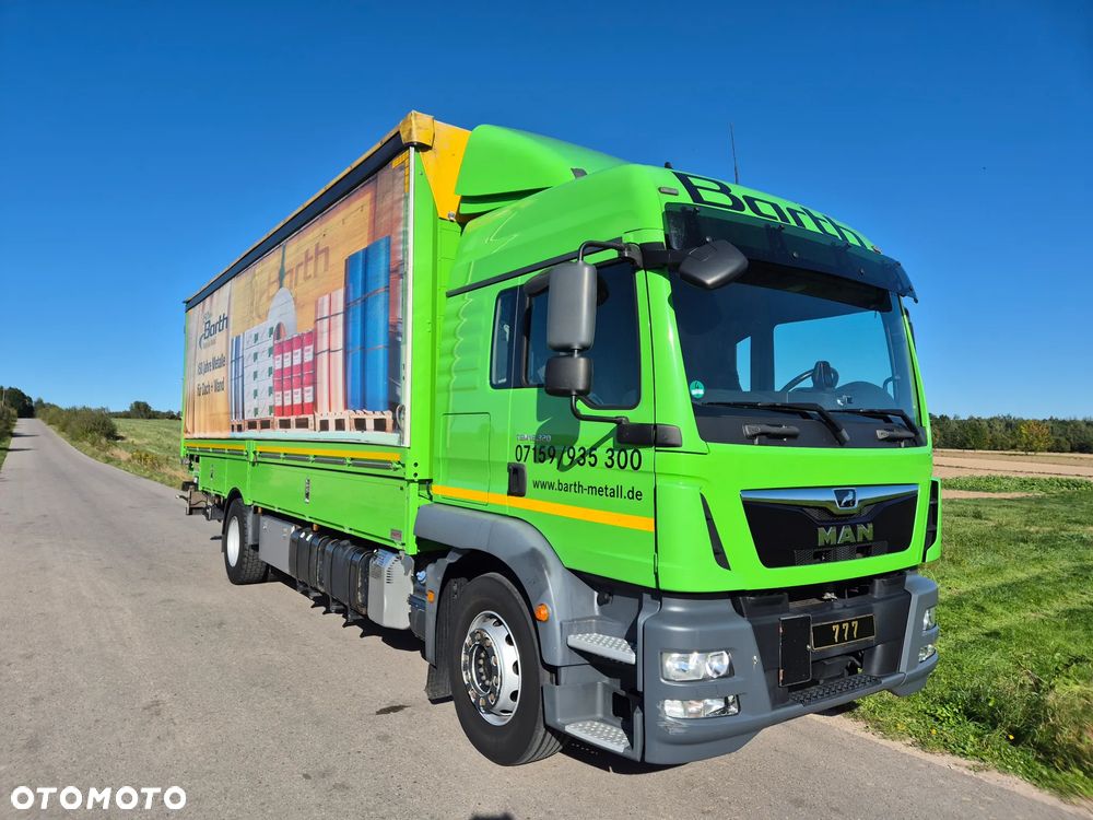 MAN Tgm 18.320 FULL SERWIS UNIKAT TOP ORYGINALNY PRZEBIEG z Niemiec AUTOMAT WINDA ACC Pirelli klima postojowa 18.250 18.290 15.250 15.290 15.320