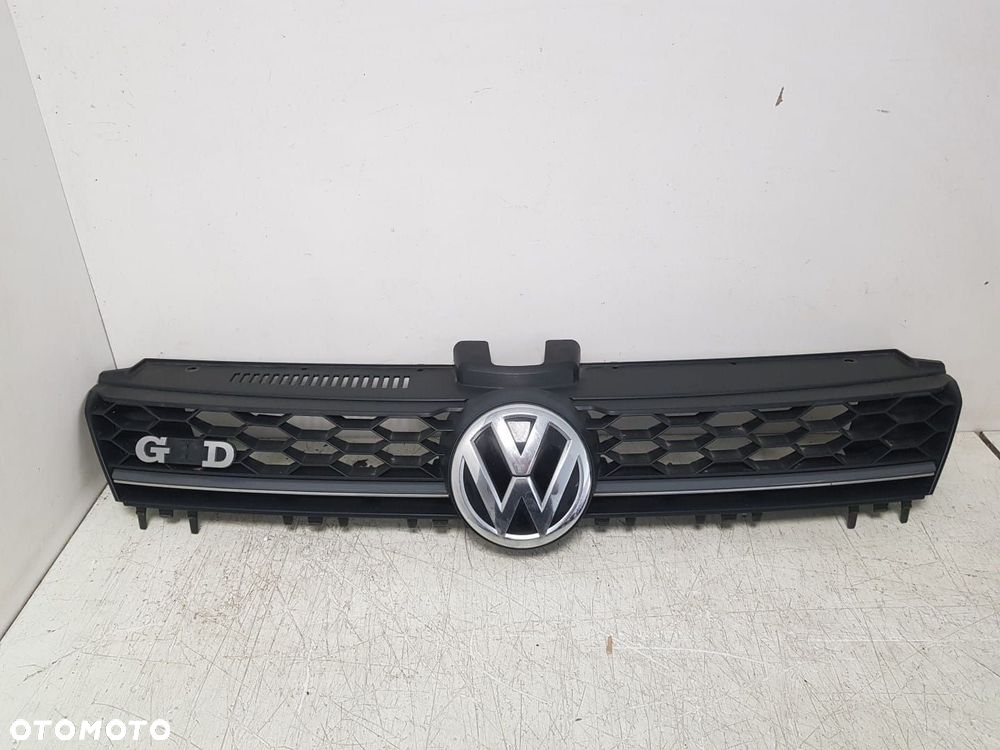 ATRAPA GRILL ZNACZEK VW GOLF 7 VII GTD 12-16r 5G0853651AL 5G0853651AG - 2