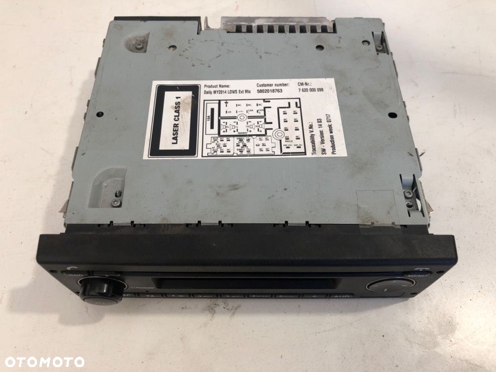 RADIO  IVECO DAILY VI Autobus 2014 - 2022 50C16 115 kW [156 KM] olej napędowy 2019 - 2022 - 2