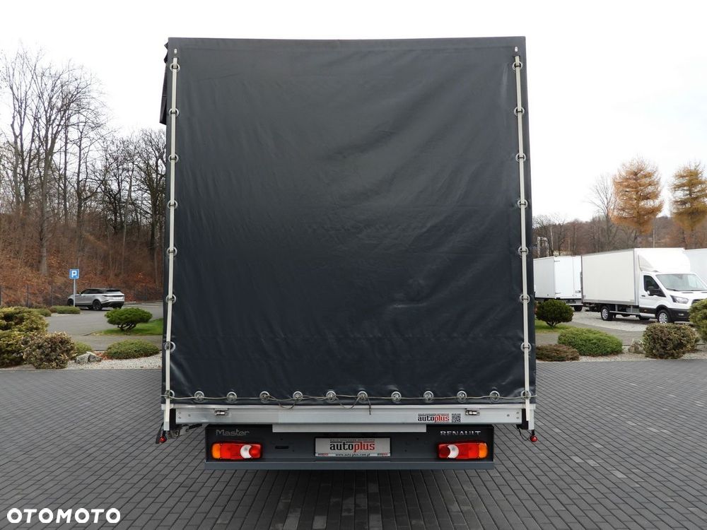 Renault MASTER PLANDEKA 10 PALET WEBASTO TEMPOMAT LEDY PNEUMATYKA KLIMATYZACJA  165KM - 12