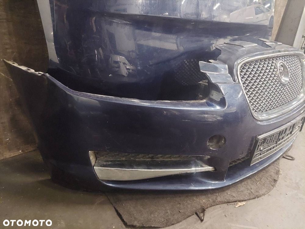 KOMPLETNY PRZÓD MASKA ZDERZAK BŁOTNIK LAMPY JAGUAR XF X250 EU JJX - 12