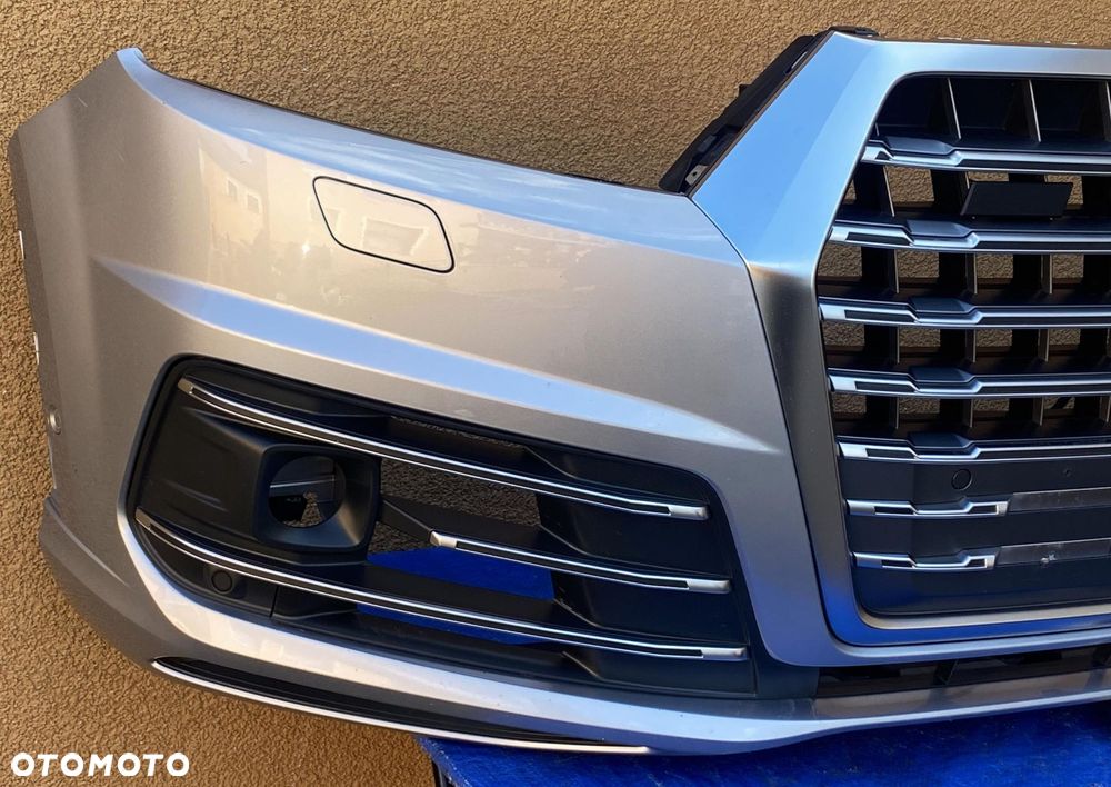 AUDI SQ7 4M LZ7G ZDERZAK PRZÓD PRZEDNI KOMPLETNY 6 PDC RADAR SPRYSKI KAMERA - 2