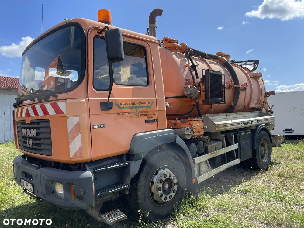 MAN Man 19-314 Wuko asenizacyjny kanalizacja - 2