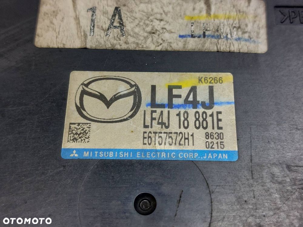 ZESTAW STARTOWY MAZDA 6 II GH 2.0 16V LF4J18881E E6T57572H1 1BGAL1B - 2