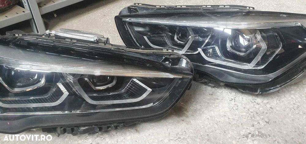 Faruri LED BMW X1 F48 facelift LCI complete - 1