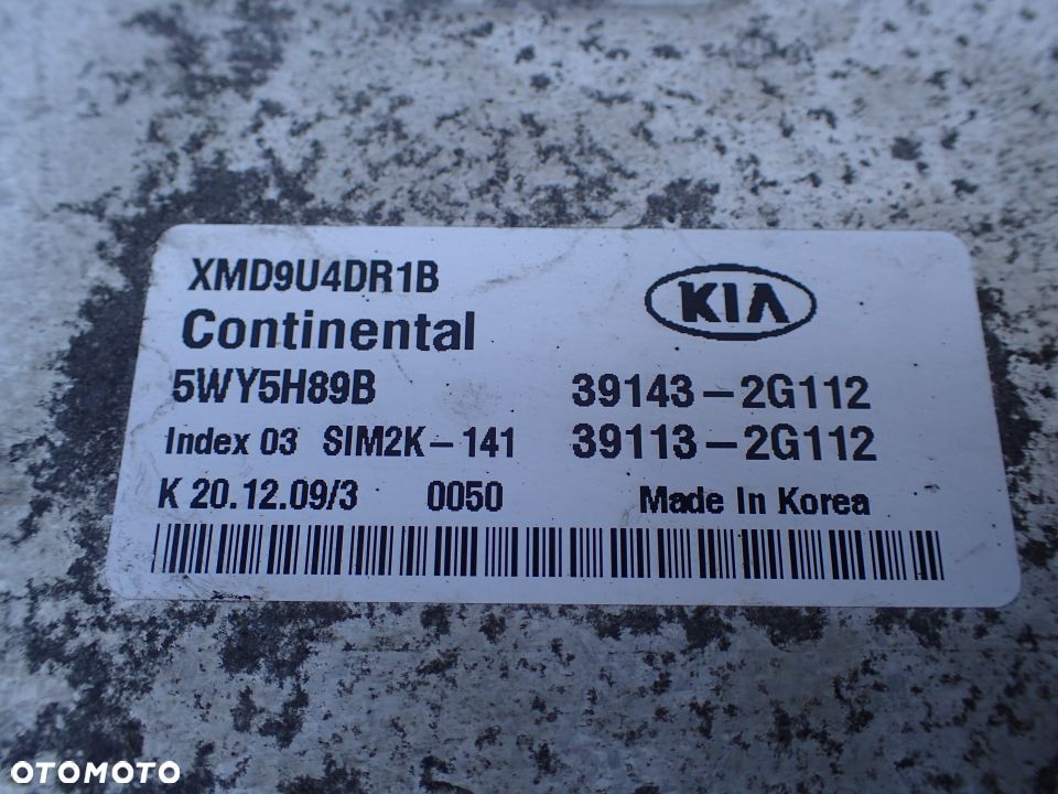 ZESTAW STARTOWY KIA SORENTO II 2,4 BENZYNA RADOM - 2