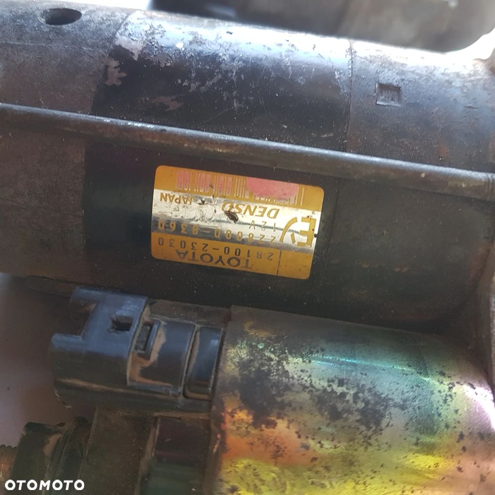 rozrusznik toyota yaris jaris I 1.4 d4d 1.0 1.3 1.5 vvti  jak nowy igła - 19