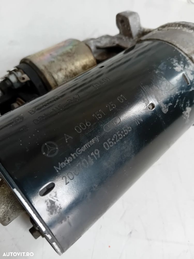 Electromotor Mercedes C Class W204 2.2 Cdi Euro 4 Cod A0061512501 Motor 646811 An 2008-2010 - 5