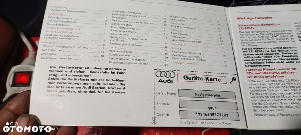 Radio 2 DIN NAVIGATION PLUS Audi A6 C5 S6 Lift Części Blask Gołdap - 3