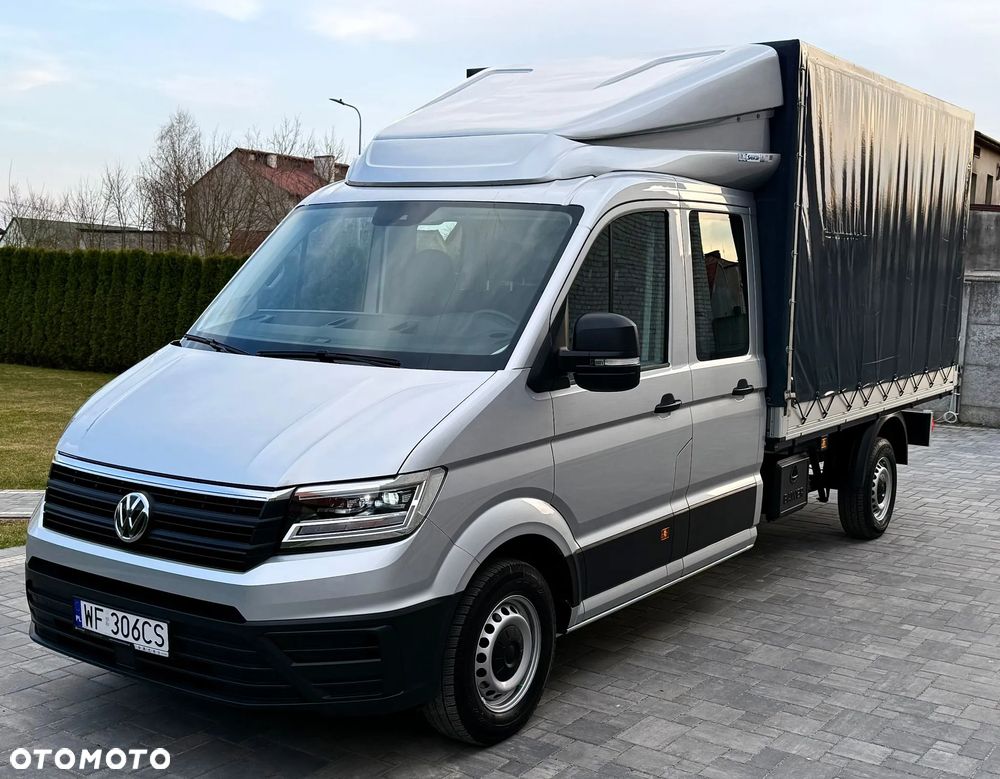 Volkswagen Crafter 177KM 7-Osobowy Automat Salon Polska Bezwypadkowy FVAT23% Gwarancja Do 2028r JAK NOWY NOWY !!! - 23