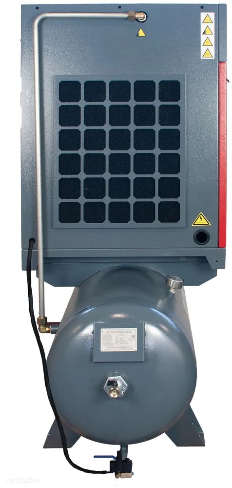 Kompresor Śrubowy 5,5kw zbiornik 300l wydajność 800L/min Kupczyk - 8