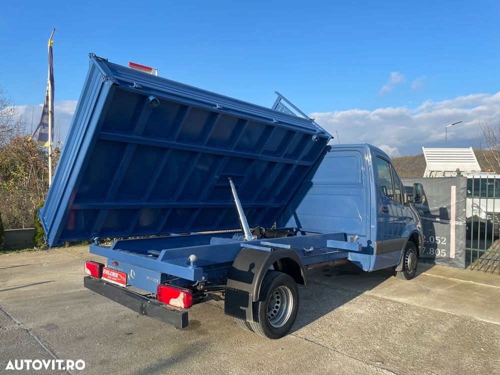 Mercedes-Benz Sprinter BASCULABIL AXA DUBLA SPATE Bena 3.8 m - 12