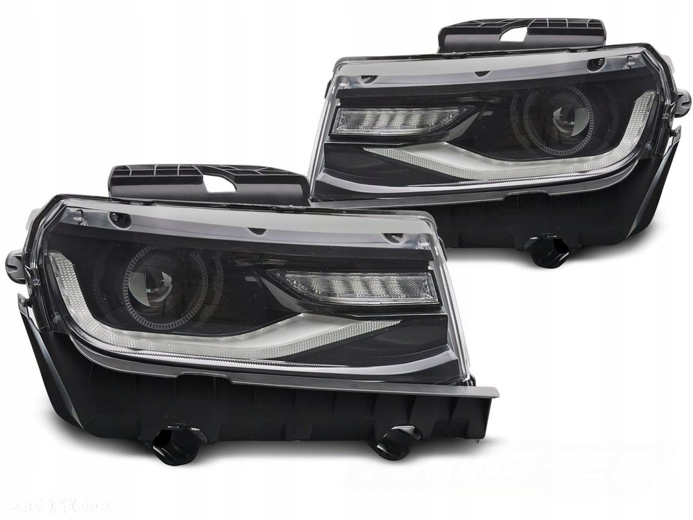 Reflektor Lampa Vland Europa LED Tube Neon Tuning Chevrolet Camaro V 5 Lift - 2