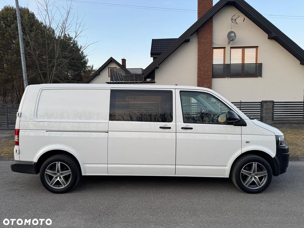 Volkswagen TRANSPORTER T5 L2H1 LIFT DŁUGI Klima Navi Dubel Kabina 6os Brygadówka Hak - 25