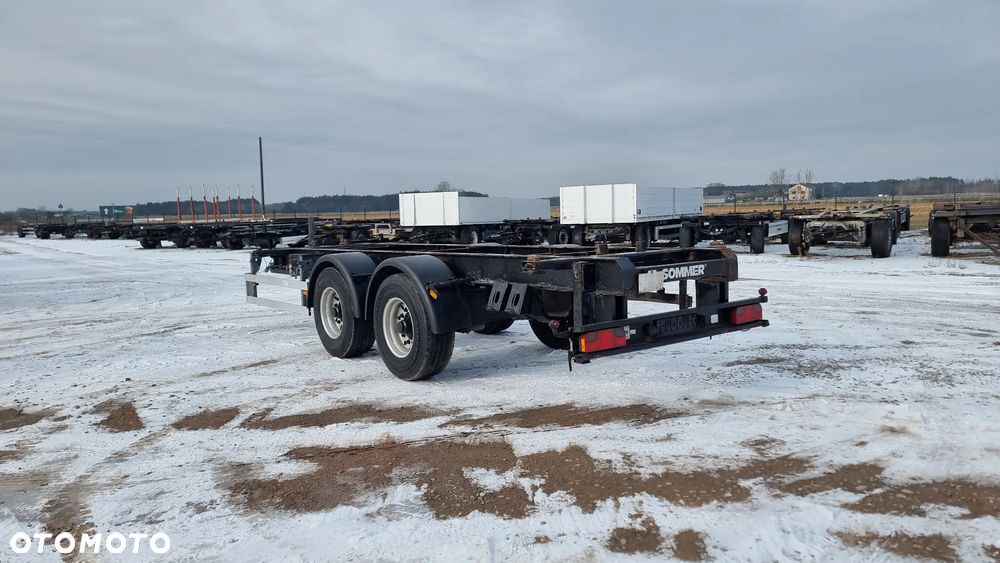 Sommer 11.500zł netto TANDEM BDF GÓRNY ZACZEP 22.5 OPONY HAMULCE TARCZOWE ALUFELGI DMC 12.000KGST.BDB MOŻLIWOŚĆ TRANSPORTU - 2