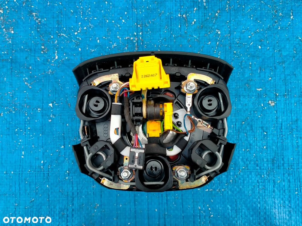 AUDI Q7 4M  / AIRBAG  / PODUSZKA KIEROWCY W KIEROWNICĘ  / ORYGINAŁ - 4