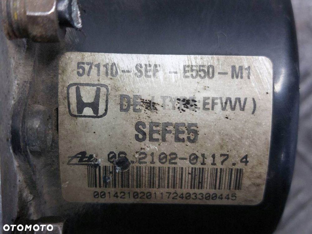 POMPA STEROWNIK ABS HONDA ACCORD VII 2.2 D 57110-SEF-E550-M1 - 5