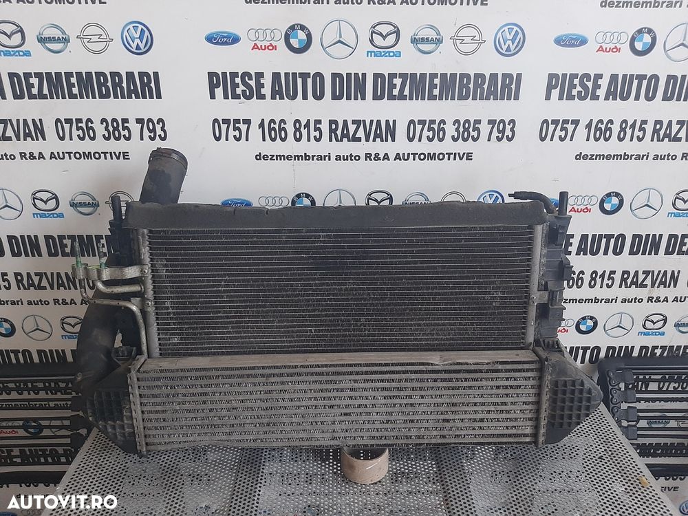 Grup Radiatoare Radiator Apa Clima Intercooler Electroventilator Termacupla Ford Focus 2 1.6 Tdci A - 2