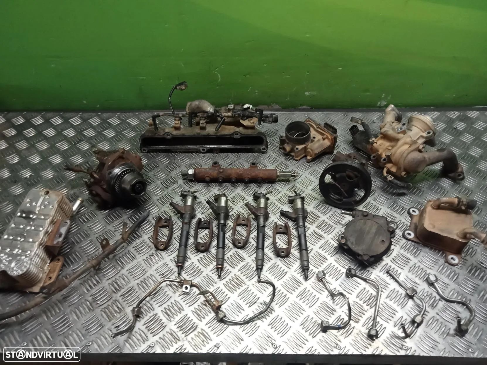 Peças Motor Mitsubishi L200 2.4Did 2016 Ref 4N15 - 1