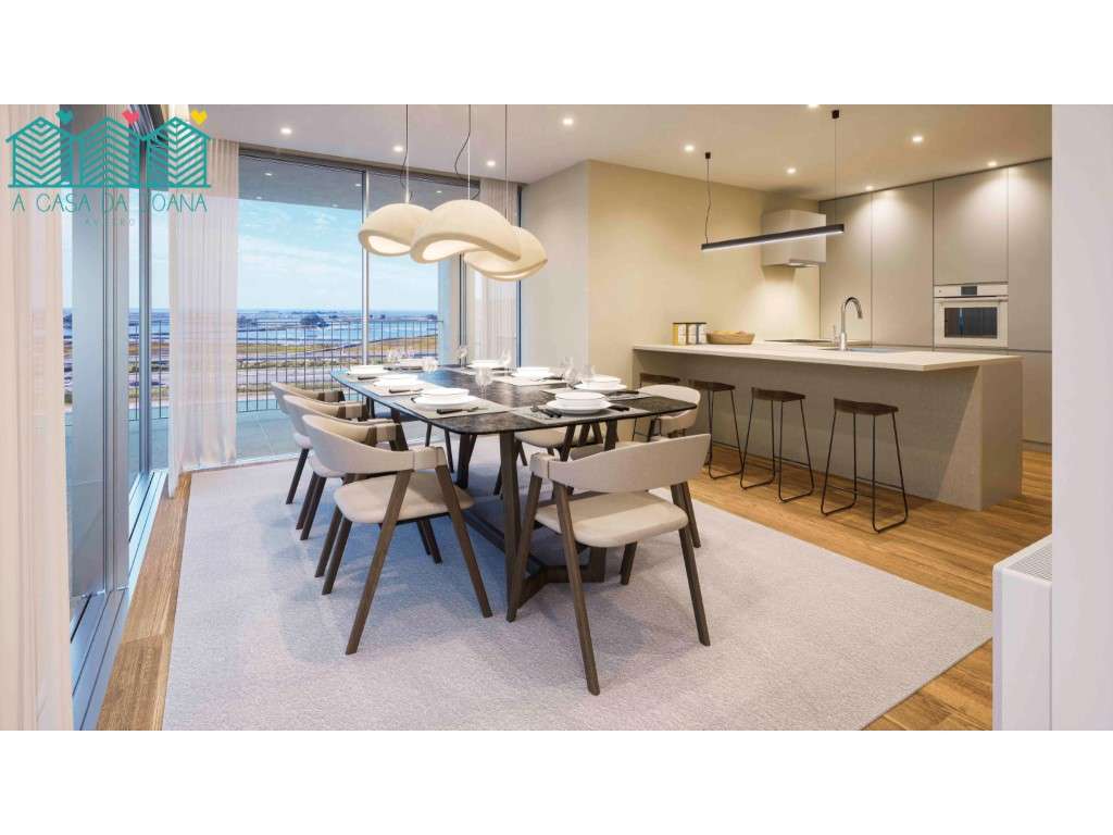 Apartamento T3 com Lugares de Garagem em Aveiro - Grande imagem: 2/20