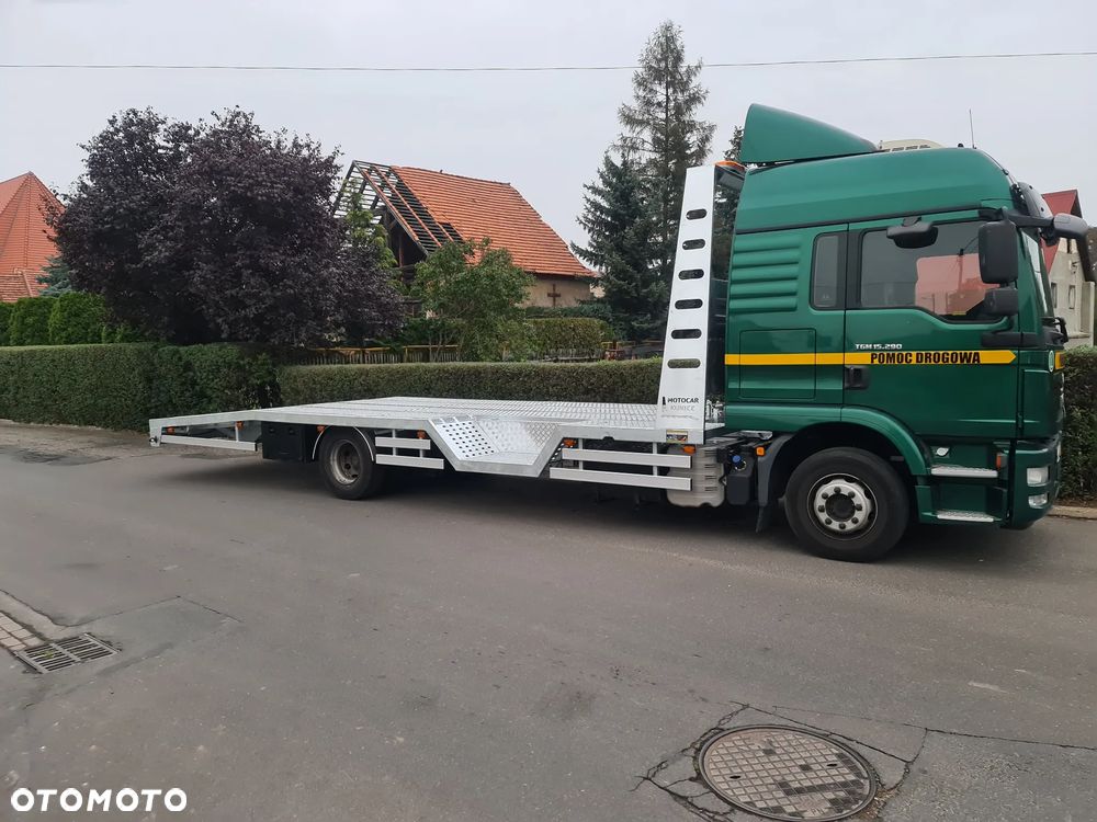 man TGM L2000 najazd ZABUDOWA AUTOLAWETA kunice 12t dmc - 2