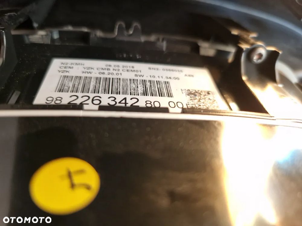 Citroen C3 aircross licznik zegary 9822634280