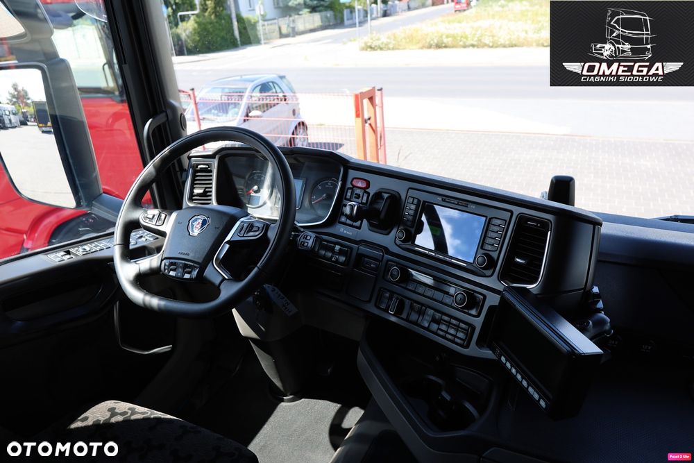 Scania R 450 Hakowiec // Oś skrętna // PALFINGER // Klima postojowa / - 15