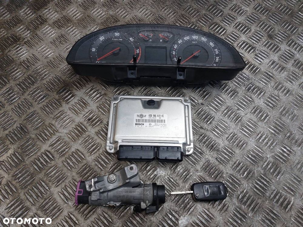 ZESTAW STARTOWY SKODA SUPERB I 1.9 TDI 038906019KE 4B0905851G 3U0920841A - 1