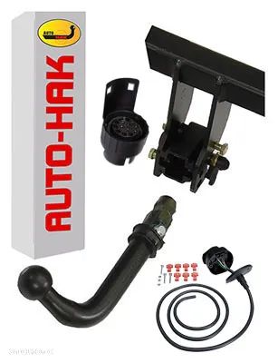 HAK HOLOWNICZY Z KULĄ WYPINANĄ HORYZONTALNIE POZIOMO MITSUBISHI PAJERO PININ H60 - 11