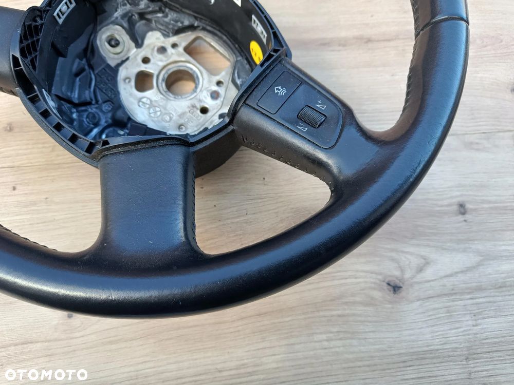 AUDI A6 C6 A8 D3 LIFT Q7 KIEROWNICA NÓWKA CZARNA SOUL 4F0419091AH - 8