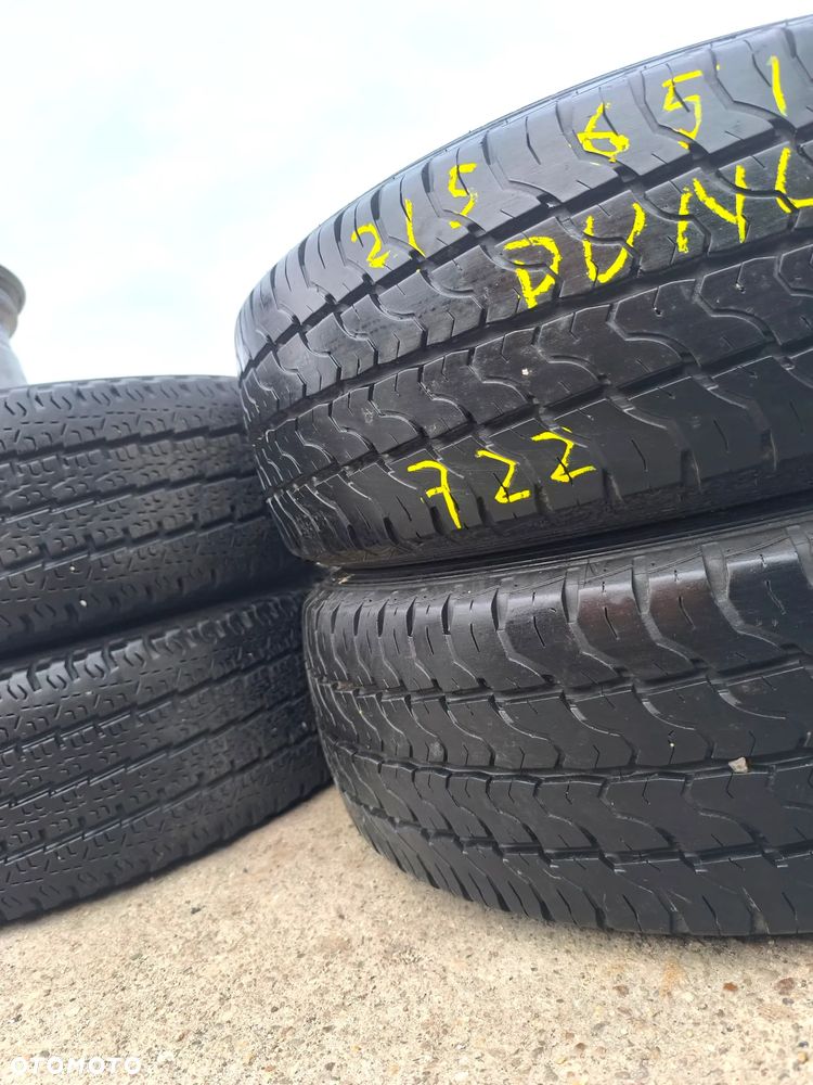 215/65R16C 16 C 109/107T Opony Letnie Lato DUNLOP ECONODRIVE ECONO DRIVE 7mm Legnica ALU-RAD 22r. 215/65 - 3